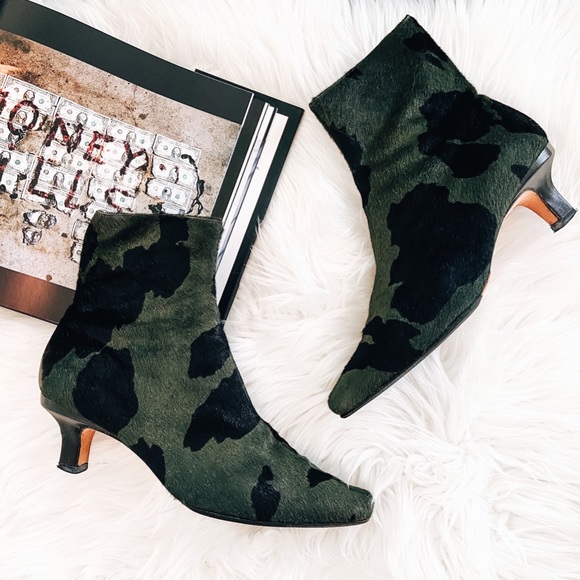 Jimmy Choo Shoes - Jimmy Choo Animal Hair Print Booties